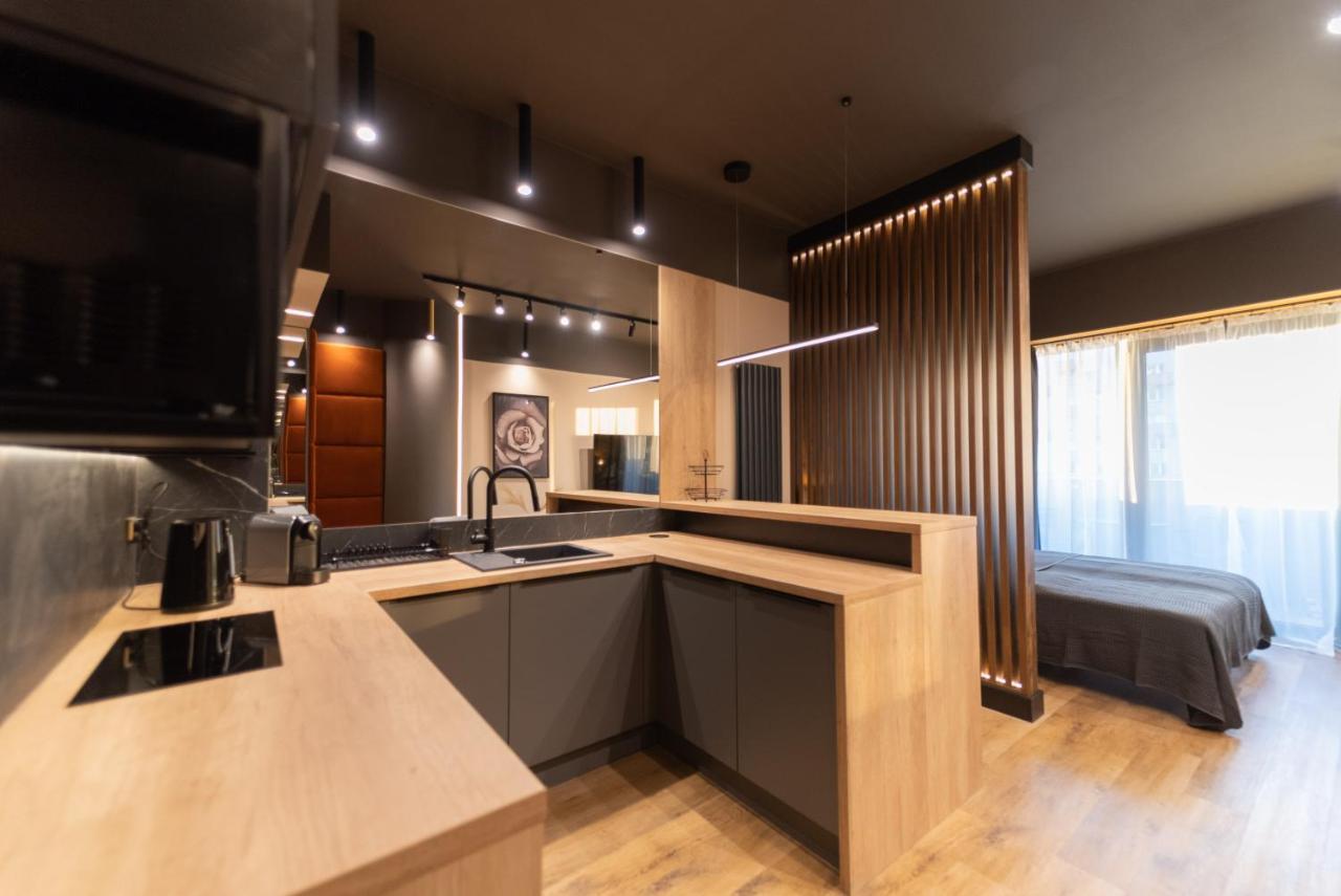 Hanza Tower Lux Sauna&Pool شتشيتسين المظهر الخارجي الصورة